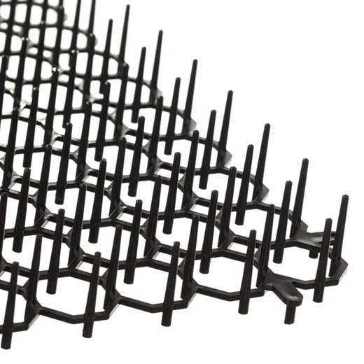 Plasa de Plastic cu Tepi Anti Animale, Dimensiune 38.5x38.5x2.7cm, 1buc, negru