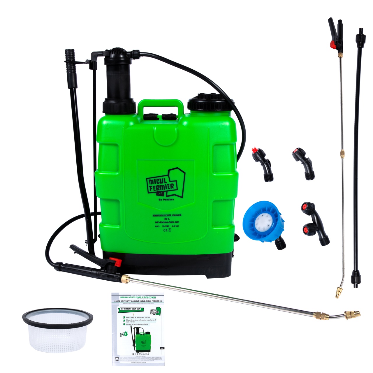 Pompa de stropit manuala MF Pandora 20L - 1 | YEO