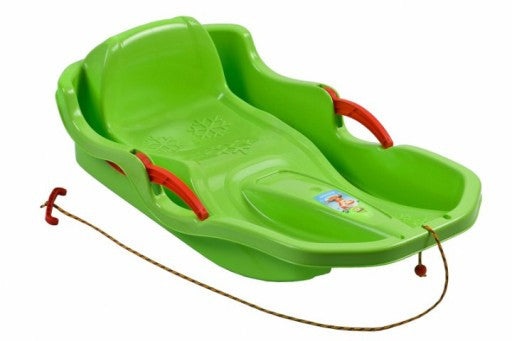 Sanie bob Marmat Speed pentru copii de 6 ani+, cu frana manuala si control directie, verde - 1 | YEO