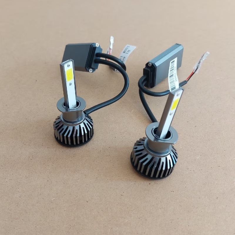 Set 2 becuri LED H1, 100W, COB, 12000 lumeni cu lumina alb-rece - 3 | YEO