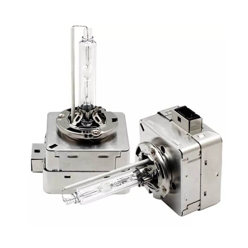 Set 2 becuri Xenon D1S 35W, 6000K, 3200LM, lumina alb-rece - 2 | YEO