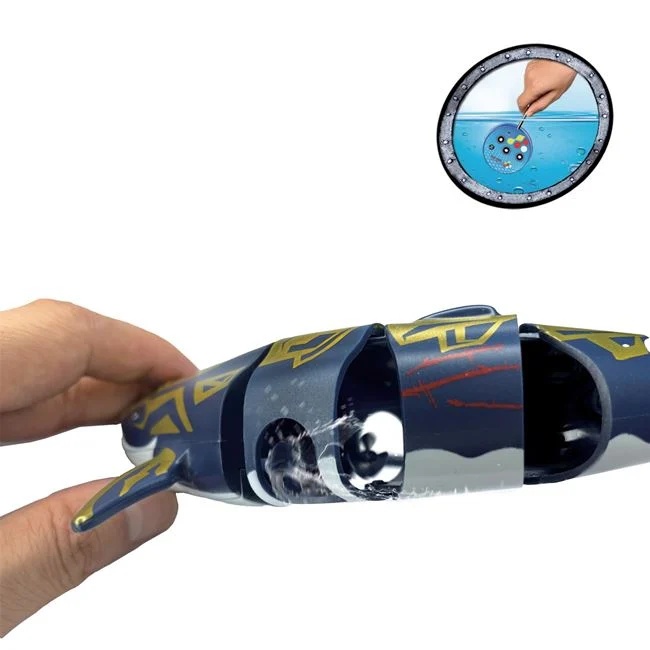 Set de lupta, barca de viteaza cu piscina gonflabila si balena, 59x12.5x39.5cm, multicolor - 1 | YEO