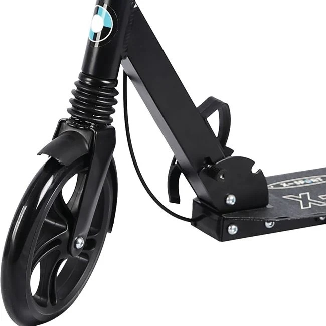 Trotineta din Aluminiu, 7 ani+, 100 kg, metal si plastic, negru - 3 | YEO