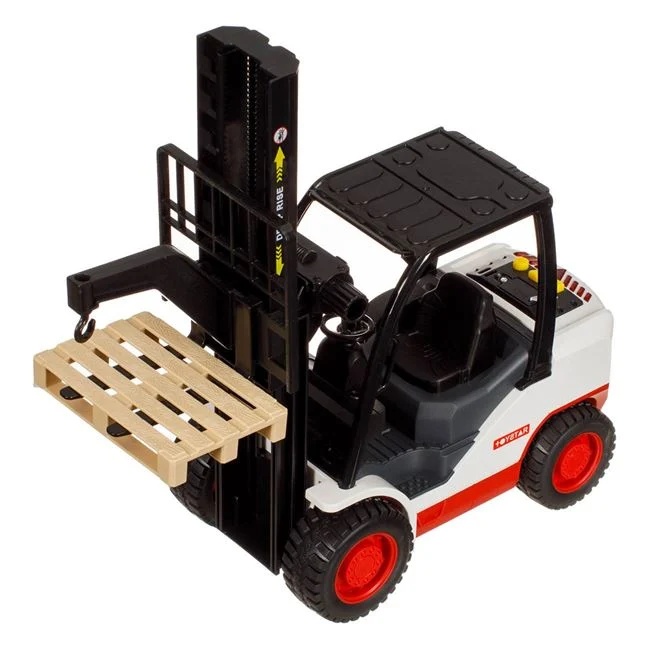 Vehicul stivuitor, Clark cu palet, cu lumina si sunet, 36x14.5x24cm, multicolor - 1 | YEO