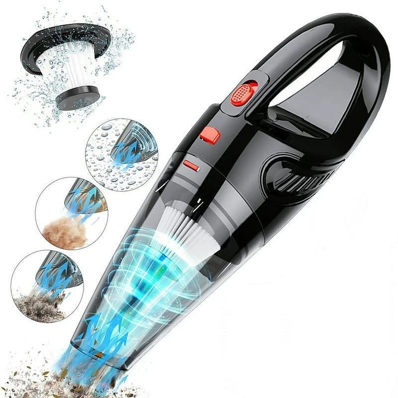 Aspirator Auto Multifunctional cu Alimentare DC 12V, Filtru HEPA, Silentios - 3 | YEO