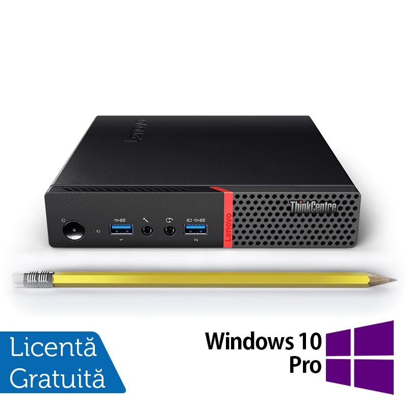 Calculator Refurbished Lenovo ThinkCentre M700 Mini PC Intel Core i5-6400T 2.20GHz 8GB DDR4 256GB SSD + Windows 10 Pro
