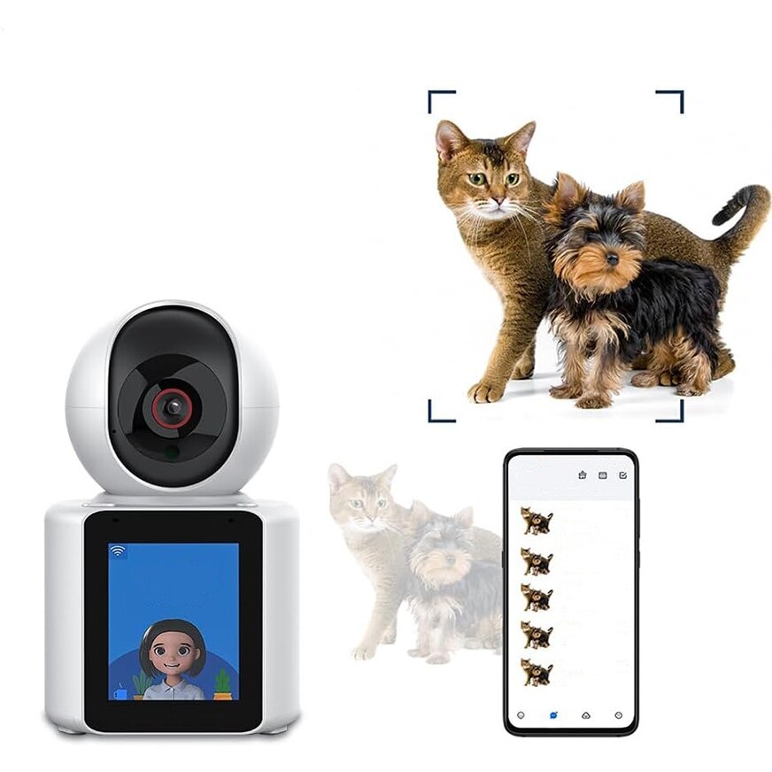 Camera supraveghere tip baby monitor, cu display 2.8