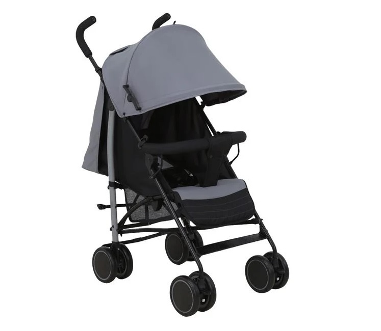 Carucior Pliabil pentru Copii 0-3 ani, 15 kg, gri