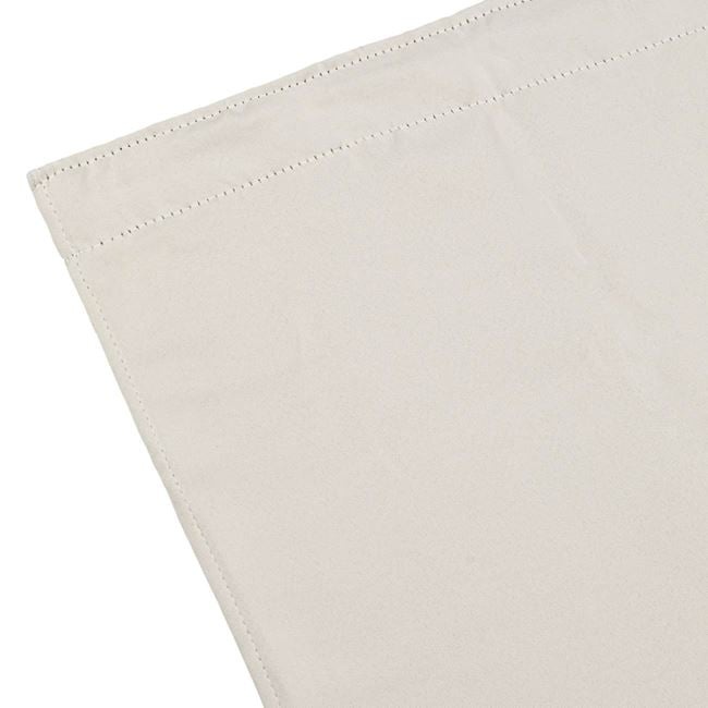 Draperie decorativa, tip blackout - nu lasa lumina sa treaca, cu rejansa, 140x260 cm , crem - 2 | YEO