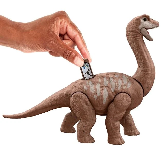Figurine de dinozauri Jurassic, 21x6x15cm, maro - 1 | YEO