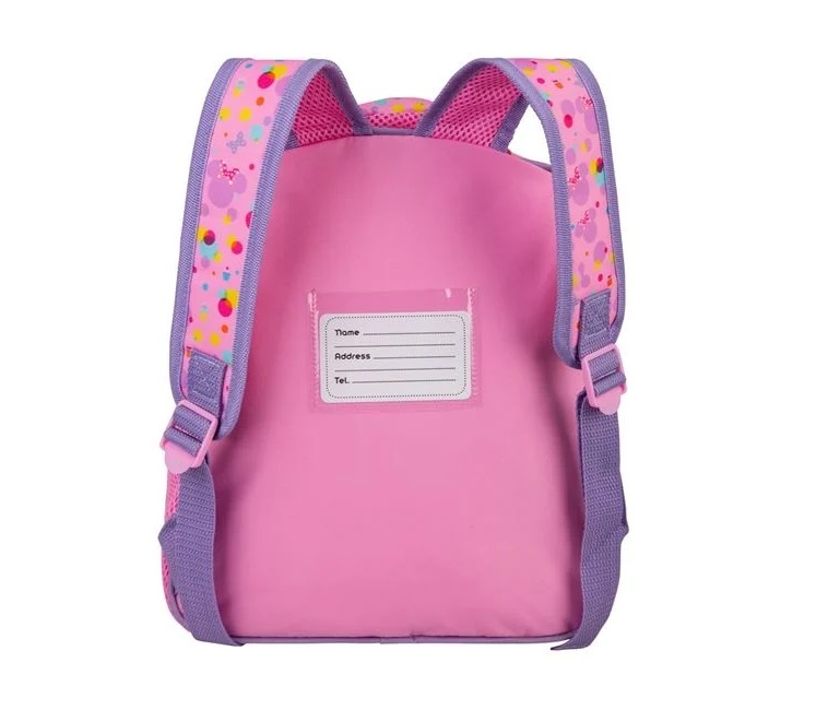 Ghiozdan pentru gradinita, model Minnie 3D, 27x11x30 cm, roz - 1 | YEO