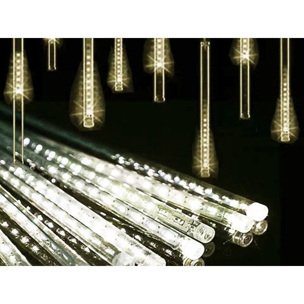 Instalatie de Craciun,Tip meteoriti cazatori, Alb Cald - 3 | YEO