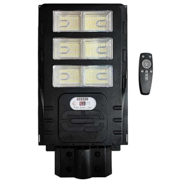 Lampa solara stradala 1200W MB LY627 cu 6 casete, cu telecomanda