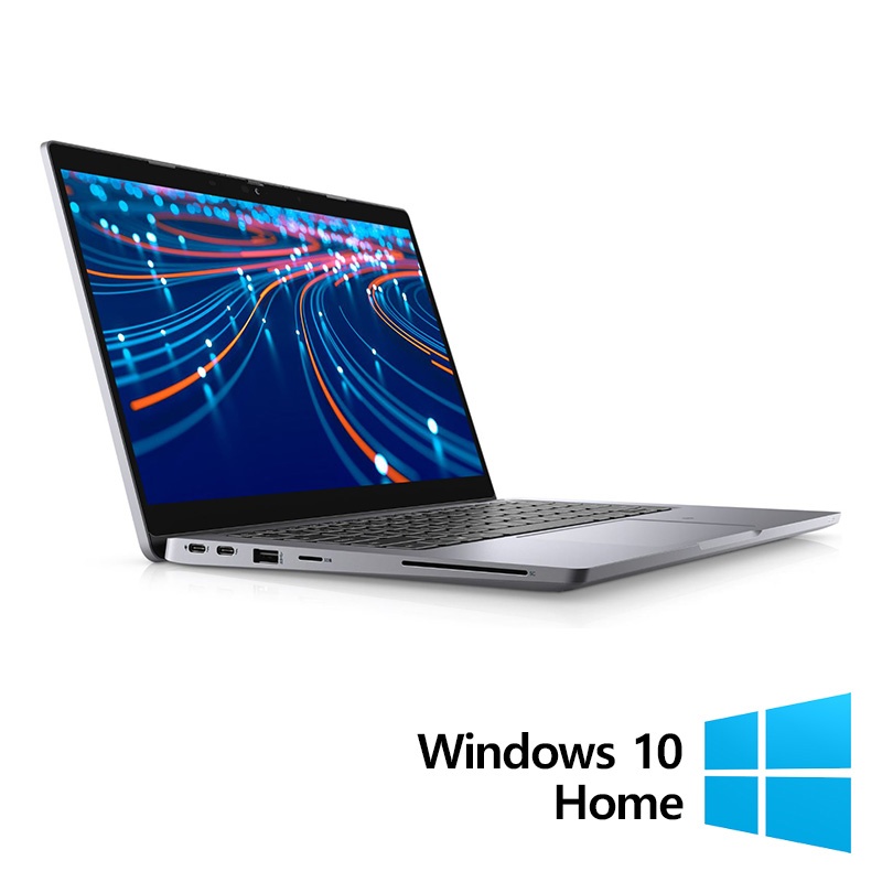 Laptop Refurbished DELL Latitude 5320 Intel Core i5-1145G7 2.60 - 4.40GHz 16GB DDR4 512GB SSD 13.3 Inch Full HD Webcam + Windows 10 Home