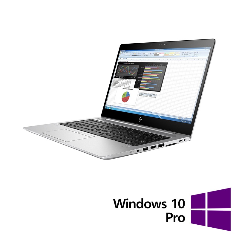 Laptop Refurbished HP MT44 Thin Client Ryzen 3 Pro 2300U 2.00 - 3.40 8GB DDR4 128GB SSD Radeon Vega Graphics 14 Inch Full HD Webcam + Windows 10 Pro