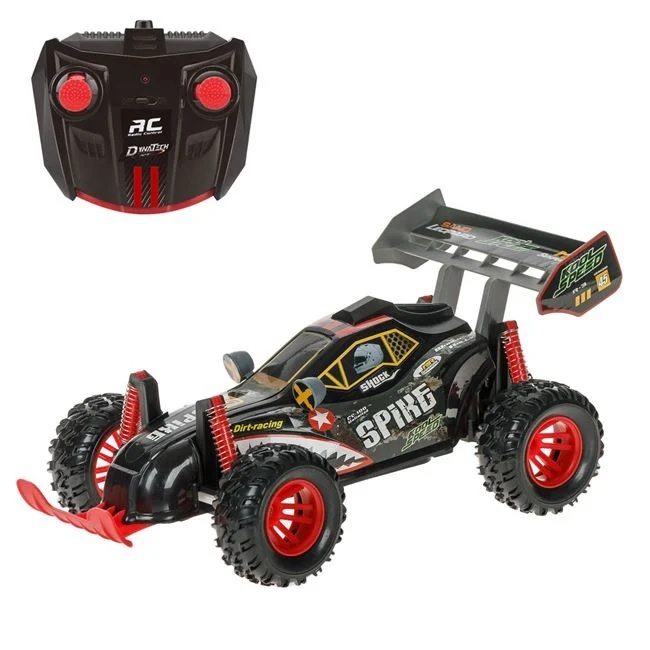 Masina Buggy rock Crawler, cu functii complete si telecomanda, 44x22x21cm, negru-rosu - 3 | YEO