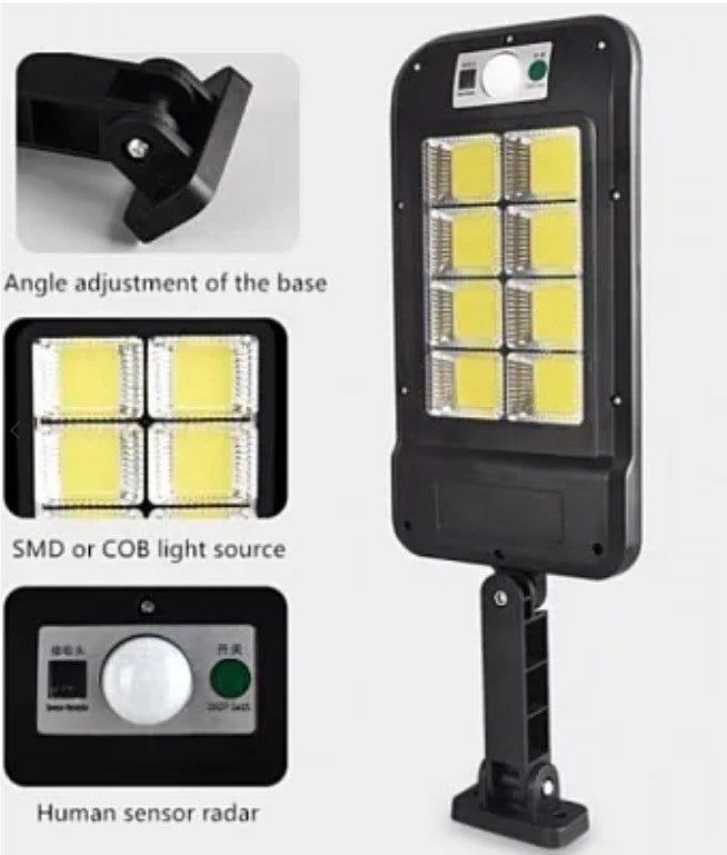 Mini lampa solara HS-8013 COB C 160 LED COB 8 casete - 2 | YEO