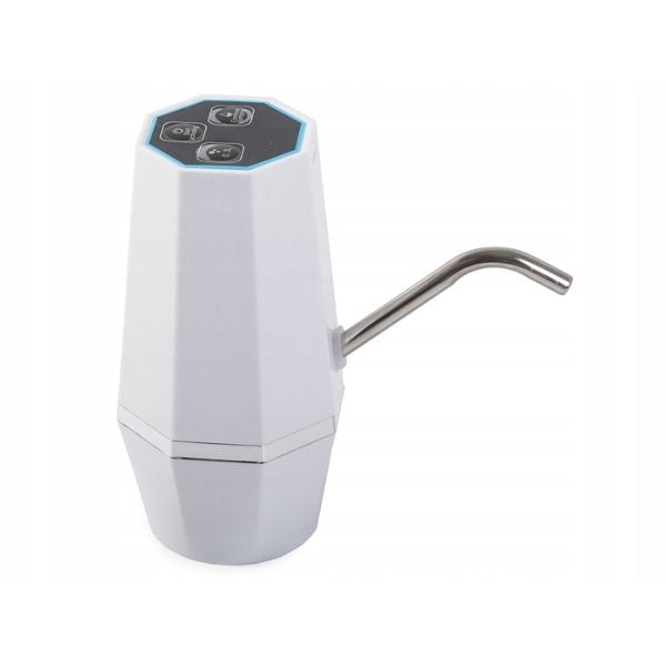 Pompa electrica pentru recipient de apa cu filtru inclus, incarcare USB, Alb - 1 | YEO