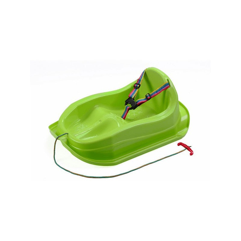 Sanie bob Marmat baby pentru copii de 12 luni+, cu centura de siguranta, verde
