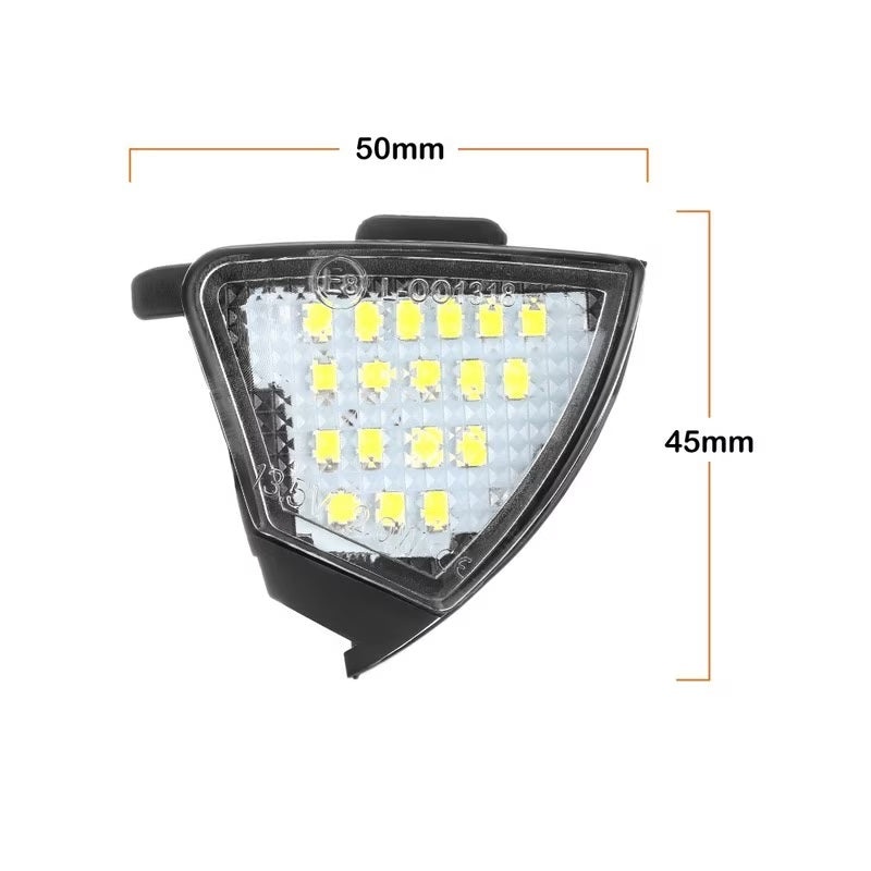 Set 2 lampi LED sub oglinda - puddle lights, 6500k alb-rece, lumini oglinzi - 3 | YEO