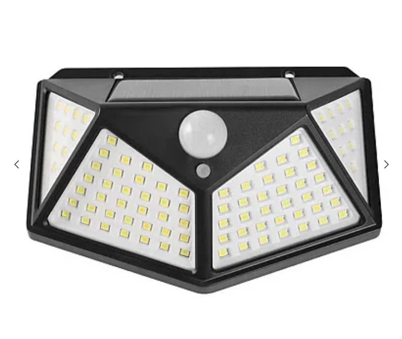 Set 4 Lampi Solare ULTRA 100 LED, cu senzor de miscare si lumina 3 moduri ILUMINARE - 2 | YEO