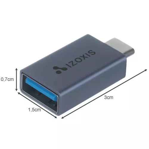 Adaptor USB-C la USB A, viteza transfer date 5 Gbps - 2 | YEO