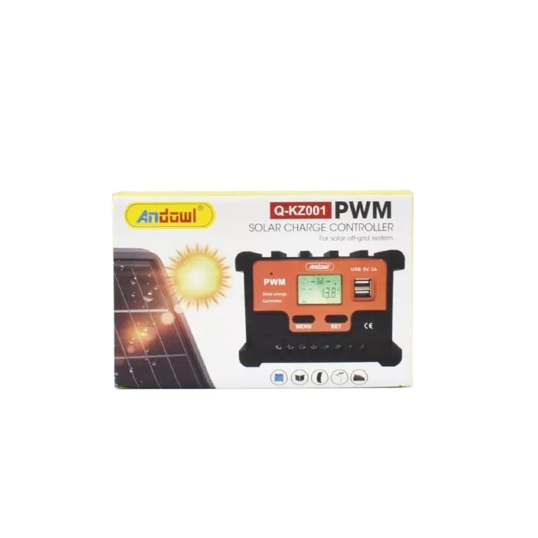 Controler de incarcare solara 10A cu afisaj LCD, controler panou solar, regulator - 1 | YEO