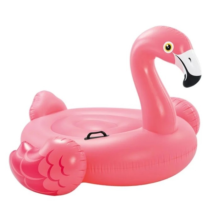 Flamingo Gonflabil cu Manere, Intex, 1.78x1.35x0.97m, Roz - 1 | YEO