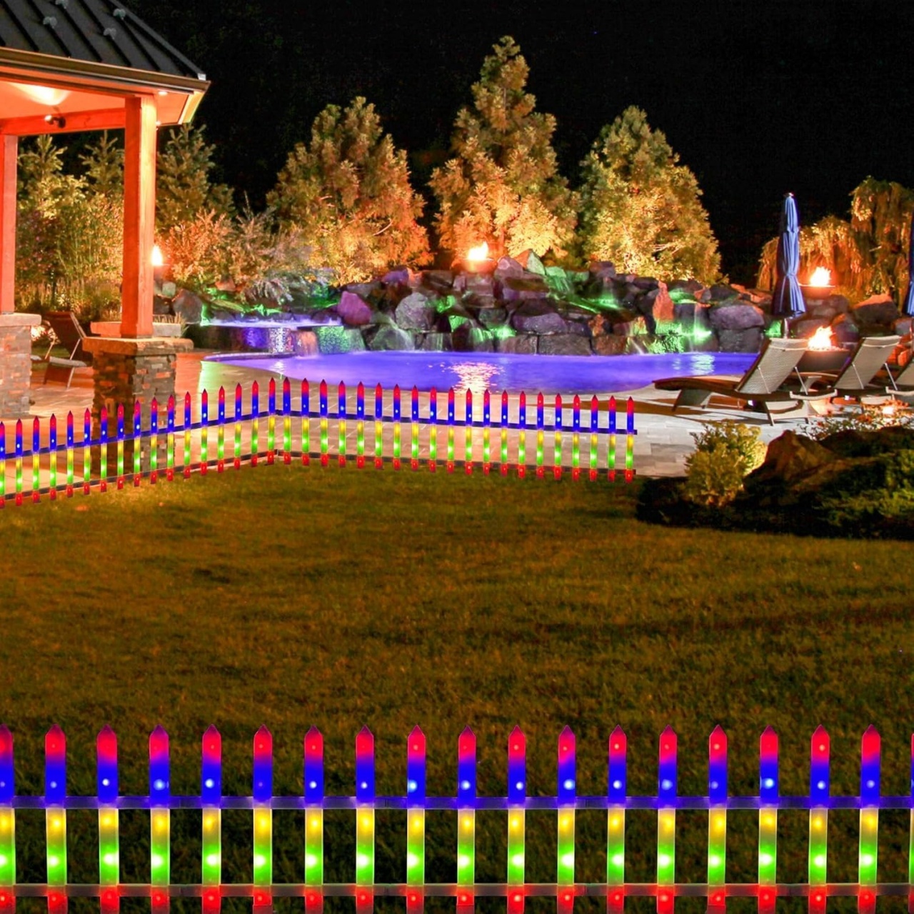 Gardulet Decorativ cu 288 LED-uri, 300x35cm, Interconectabil, Multicolor - 1 | YEO