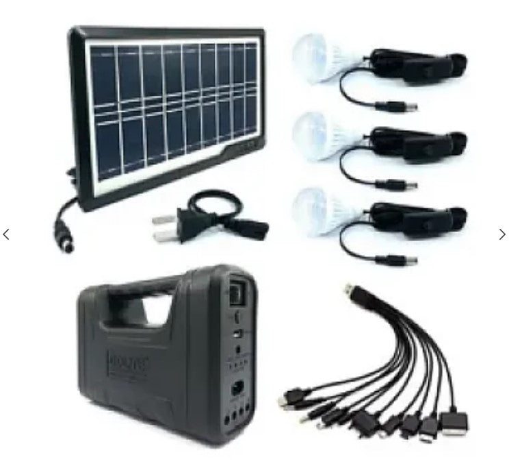 Kit Solar GDPlus GD-8080 portabil cu 3 becuri HA - 2 | YEO