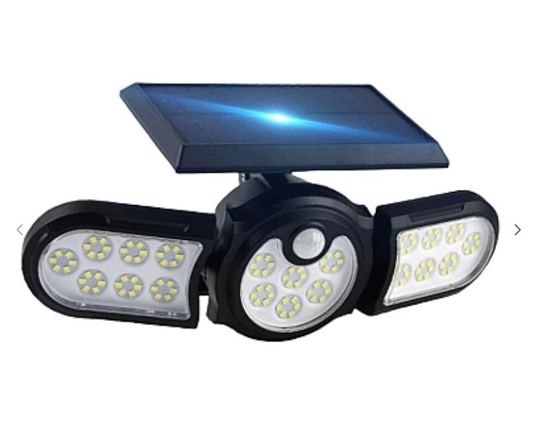 Lampa solara cu inductie SH-1206C si panou Solar Integrat 3 Capete Reglabile - 2 | YEO