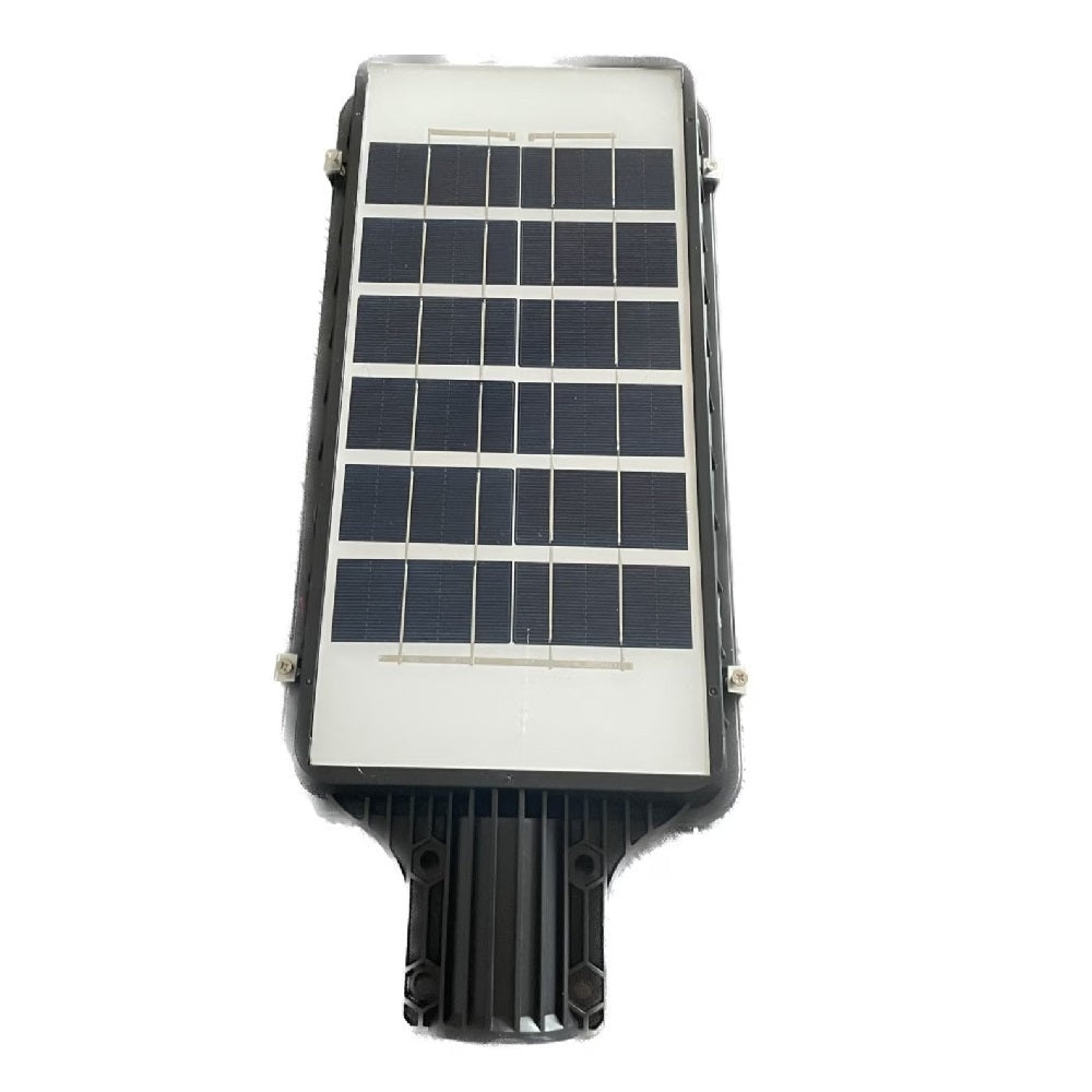 Lampa solara stradala, putere 300W, cu telecomanda, senzor de lumina si miscare, IP66, gri-negru - 2 | YEO
