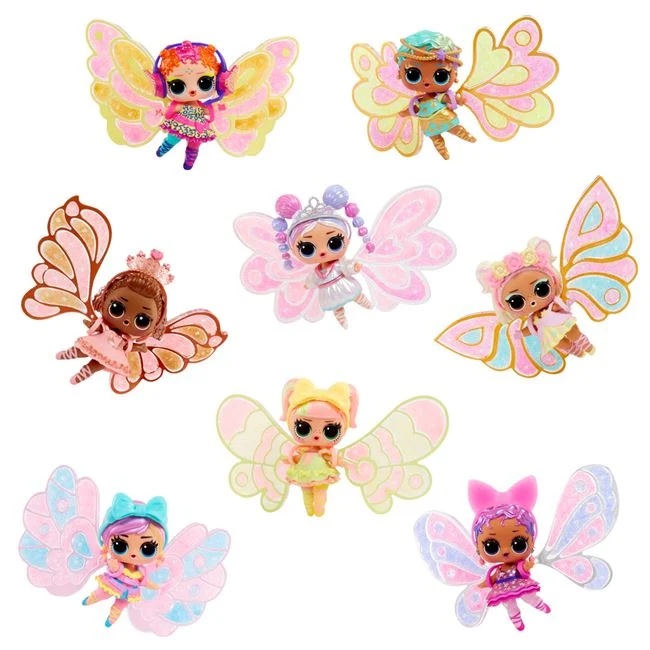 LOL Surpise Fairies papusa in forma de zana cu accesorii incluse, varsta 4+ ani, 10x10cm, roz - 2 | YEO