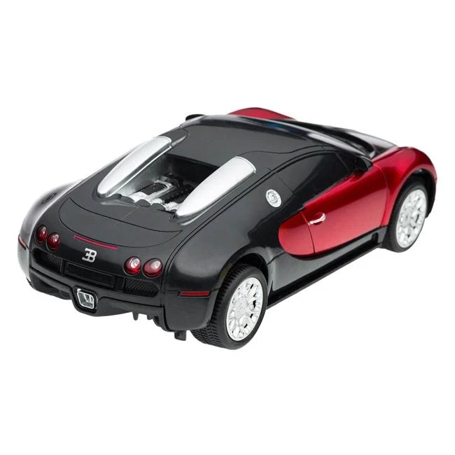 Masina Bugatti Veyronn 16.4 Grand sport, cu volan si telecomanda, 42x13x29cm, rosu - 3 | YEO