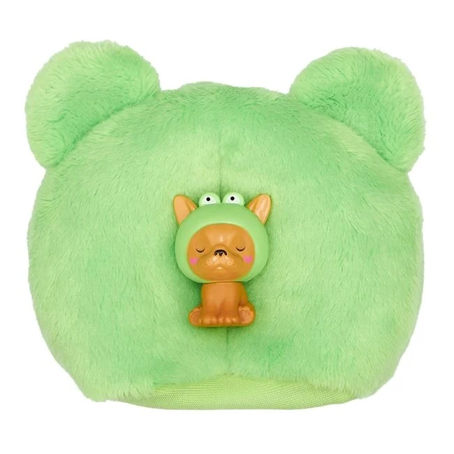 Papusa Barbie Cutie Reveal model broscuta, varsta 3+ ani, dimensiuni 10x32.5cm, verde - 1 | YEO
