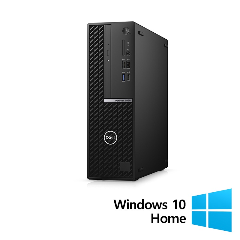 PC Refurbished DELL OptiPlex 5090 SFF Intel Core i7-10700 2.90 - 4.80GHz 8GB DDR4 256GB SSD + Windows 10 Home