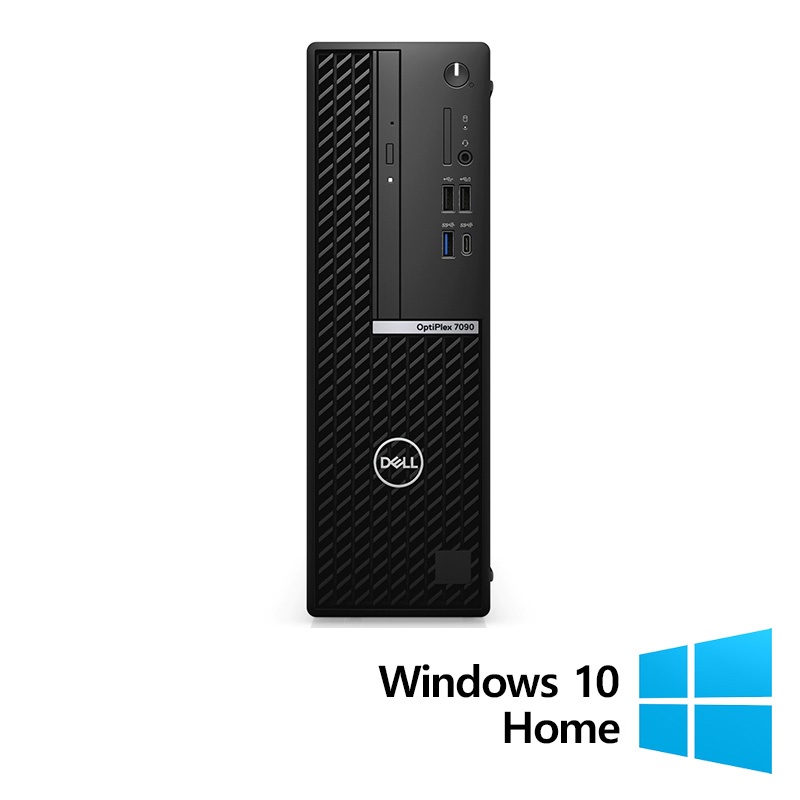 PC Refurbished DELL OptiPlex 7090 SFF Intel Core i5-10600 3.30 - 4.80GHz 8GB DDR4 256GB SSD + Windows 10 Home