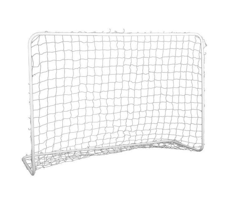 Poarta de Fotbal, Metalica, 182x61x122cm, alb - 2 | YEO
