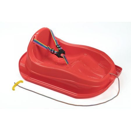 Sanie bob Marmat baby pentru copii de 12 luni+, cu centura de siguranta, rosu - 1 | YEO