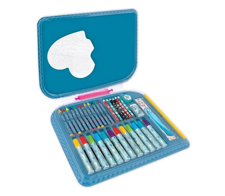 Servietă Creativă Frozen 2, cu 34 de Accesorii, 3ani+, 33x2x25cm - 1 | YEO