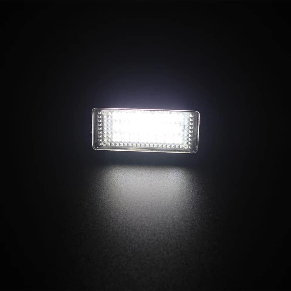 Set 2 lampi LED pentru numar auto, compatibil Audi, fara eroare de bec ars, lumina alb-rece - 2 | YEO