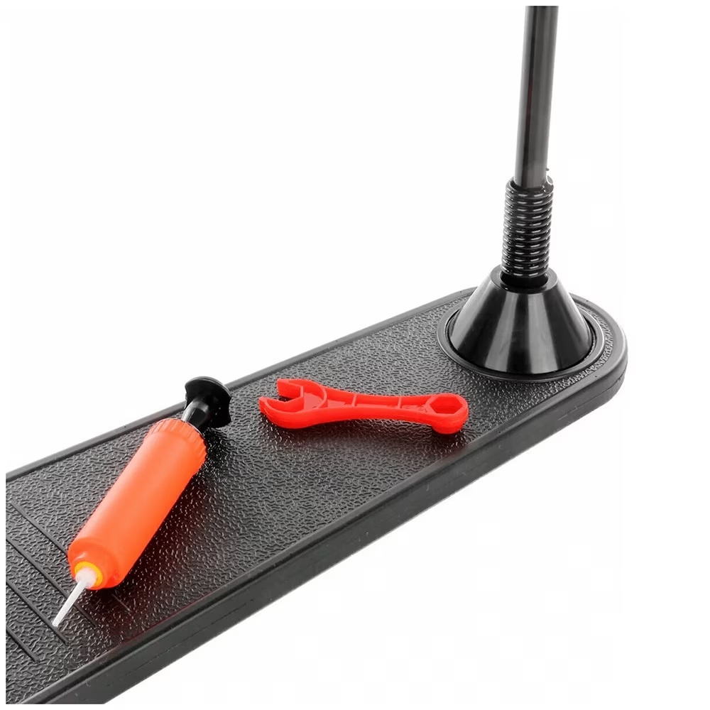 Set cu Sac de Box pentru copii, Stand si Manusi, inaltime reglabila 65-105 cm, negru-rosu - 3 | YEO