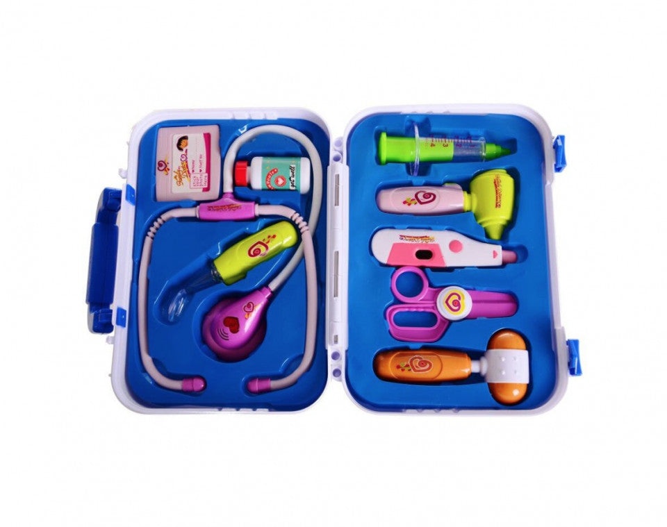 Set de joaca doctor cu gentuta si accesorii pentru copii de peste 3 ani - 3 | YEO