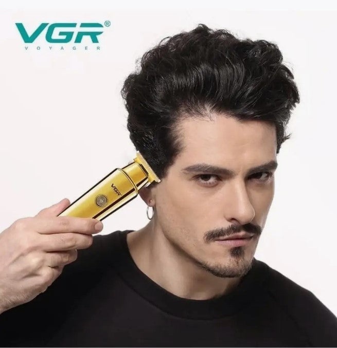 Aparat de Tuns Fara Fir, VGR V-947, Baterie 2000mAh, 3 Distantiere, Auriu - 3 | YEO