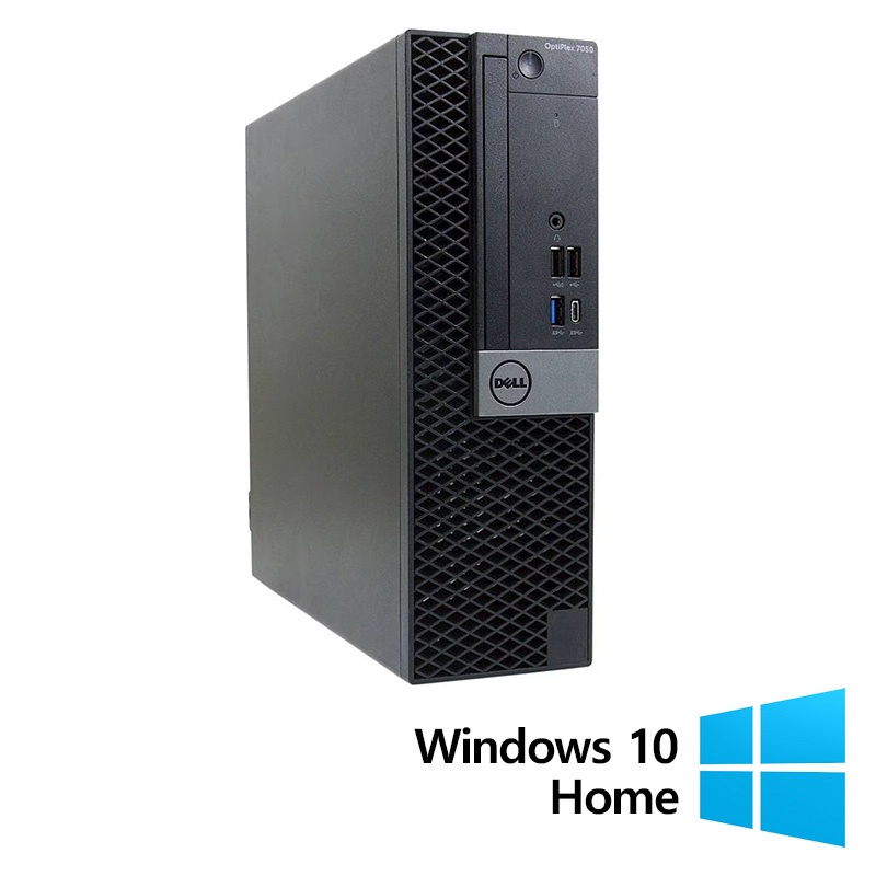 Calculator Refurbished DELL OptiPlex 5070 SFF Intel Core i5-9500 3.00 - 4.40GHz 8GB DDR4 500GB HDD Mouse + Tastatura + Windows 10 Home