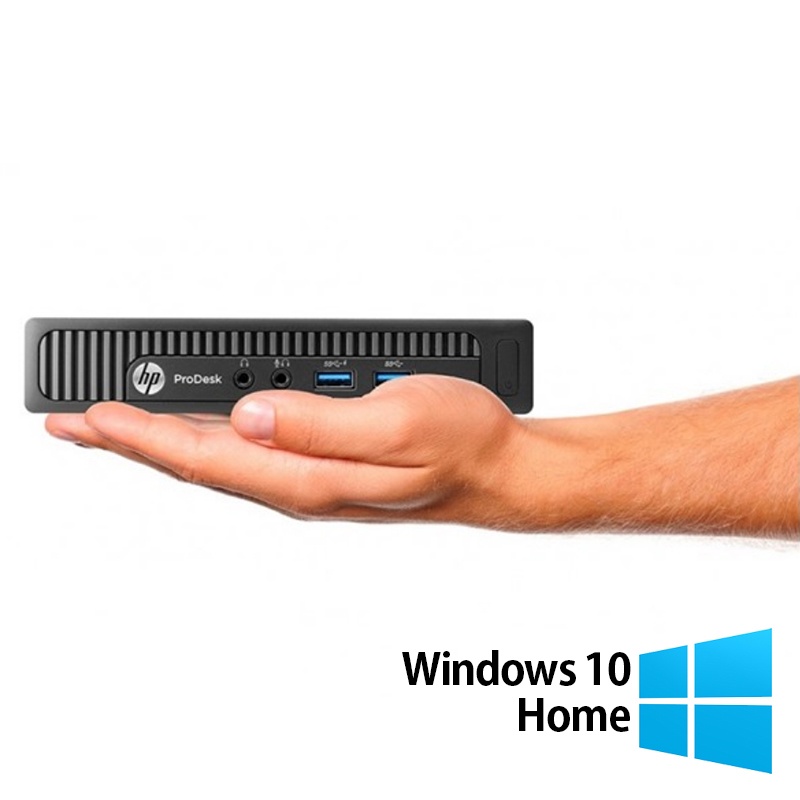 Calculator Refurbished HP Prodesk 600 G2 Mini PC Intel Core i5-6500T 2.50GHz 8GB DDR4 256GB SSD + Windows 10 Home