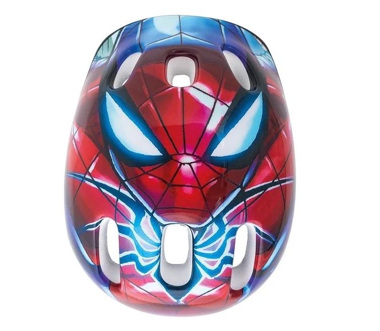 Cască de Protecție pentru copii, Spiderman, Mărimea M, rosu/albastru - 2 | YEO