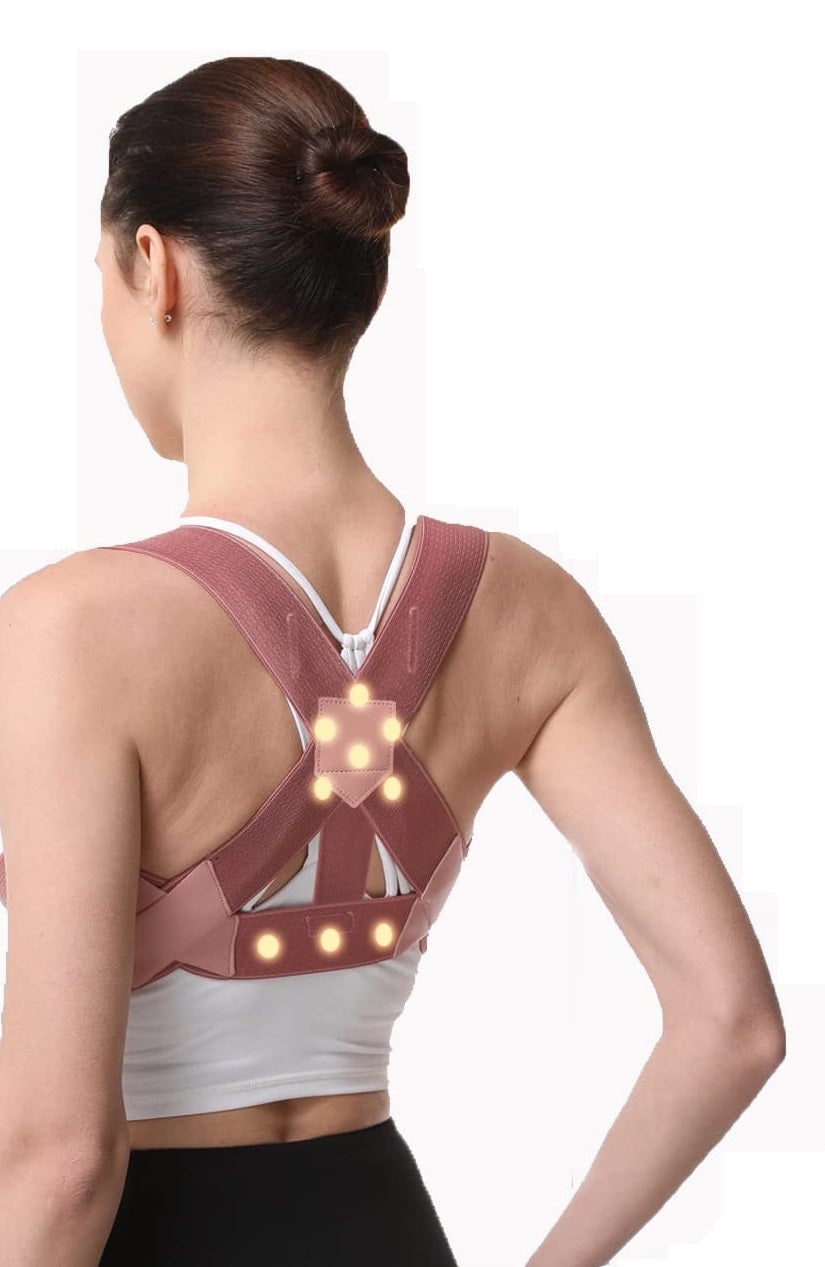 Centura corectoare de pozitie pentru spate, suport corector de pozitie pentru zona cervicala, umeri si spate - 1 | YEO