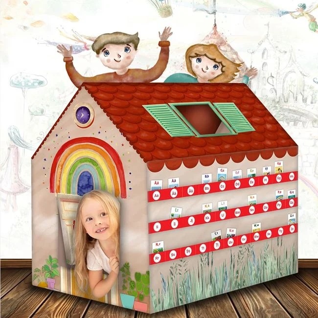 Cort pentru Copii, model Gradinita Montessori, 10 functii educative, cantece si povesti, 3 ani+ - 3 | YEO