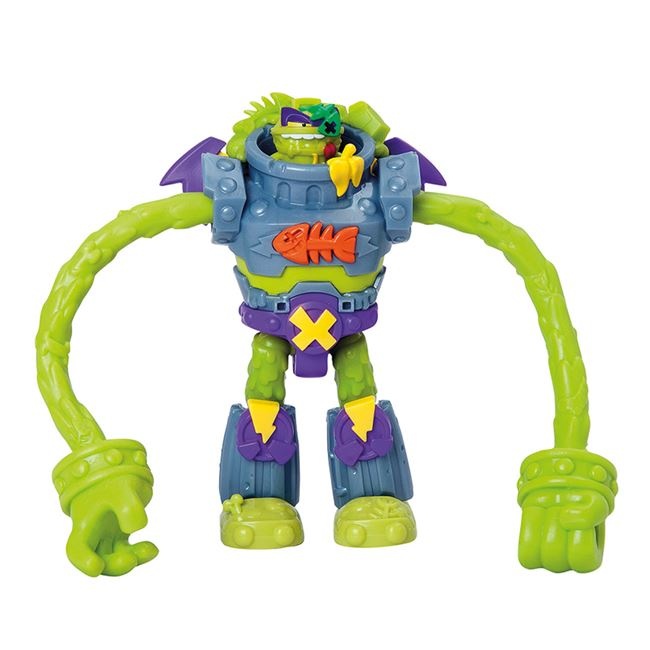 Figurina Superbot Power Arms trasher, cu brate flexibile, varsta 4+ ani, multicolor - 1 | YEO